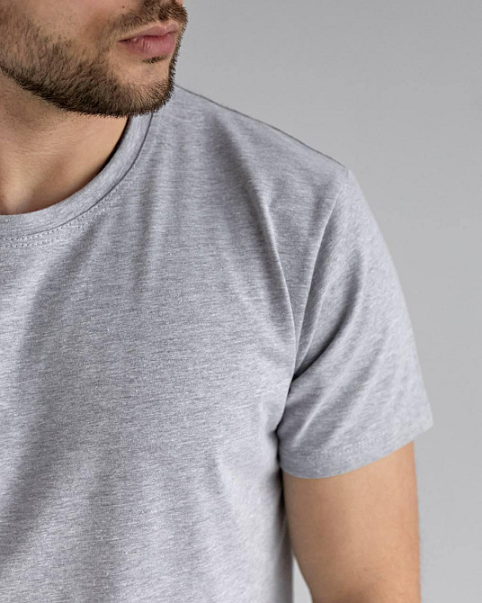 Футболка чоловіча котон Меланж XXL Харків - фото 4