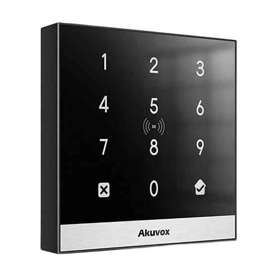 Термінал контролю доступу Akuvox A02 з клавіатурою та зчитувачем EM-Marine / Mifare / NFC (61-00103) Киев