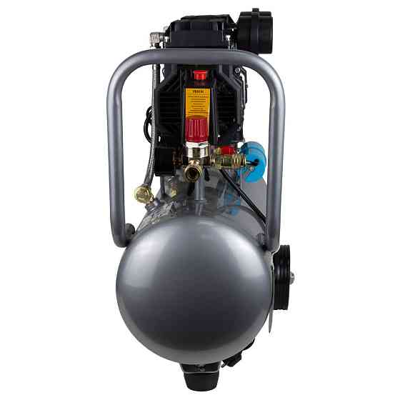 Компрессор двухцилиндровый безмасляный 1.5кВт 209л/мин 8бар 30л SIGMA (7042541) Ровно