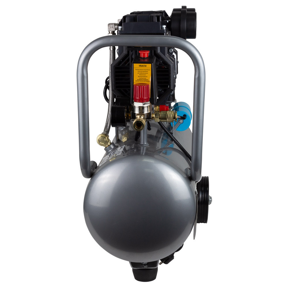 Компресор двоциліндровий безмасляний 1.5кВт 209л/хв 8бар 30л SIGMA (7042541) Рівне - фото 4