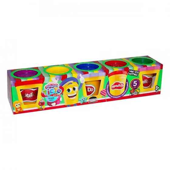 Креативна творчість "Тісто для ліплення "Master Do" TMDB-01-02U 5 банок Вінниця