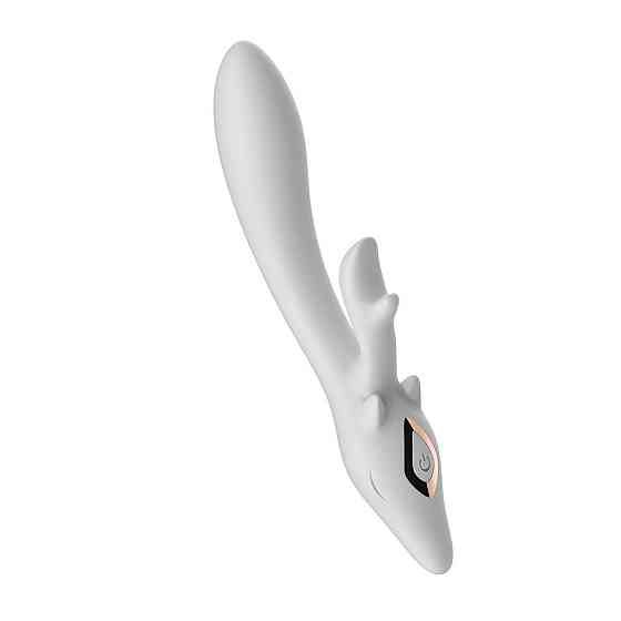 Вібратор - Vibrator Silicone 10 Vibration Function White Sex Aura Київ