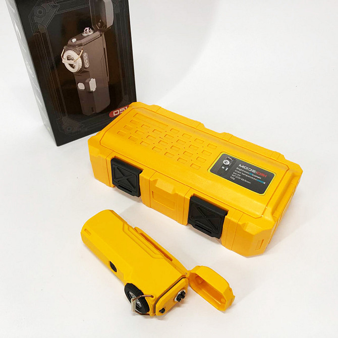 Стильна запальничка в подарунок D51-COB, Електроімпульсна usb запальничка з заряджанням KV-701 від usb Київ - фото 3