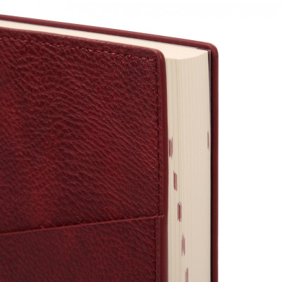 Еженедельник Leo planner А5 датированный 2026 "Credo", интегральный, бордовый, 368 страниц (252645) Винница - изображение 8