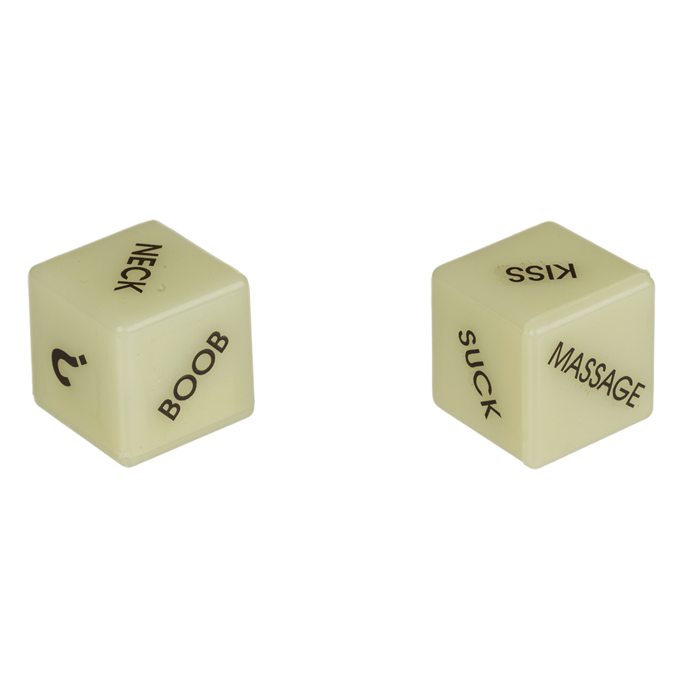 Неоновые кубики Love Dice Glow In The Dark, 2 шт. Sex Aura Киев - изображение 2