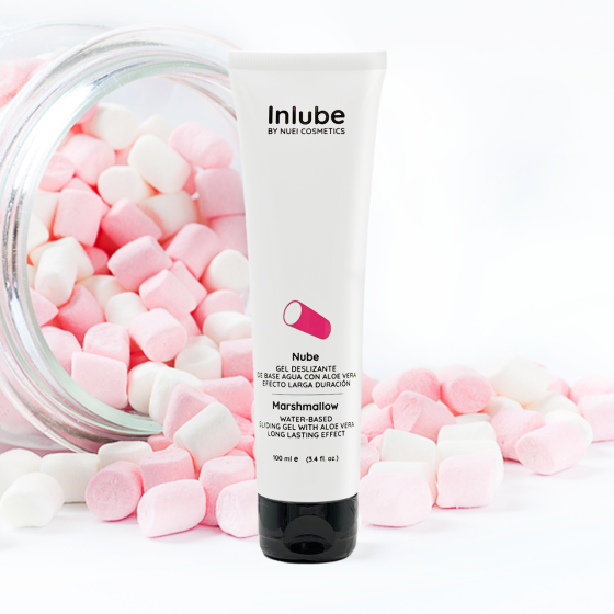 Їстівний лубрикант на водній основі смак: маршмелоу INLUBE, 100 мл Nuei (Іспанія) Sex Aura Киев