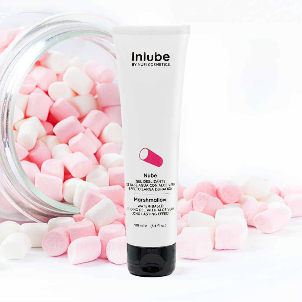 Їстівний лубрикант на водній основі смак: маршмелоу INLUBE, 100 мл Nuei (Іспанія) Sex Aura Киев - изображение 1