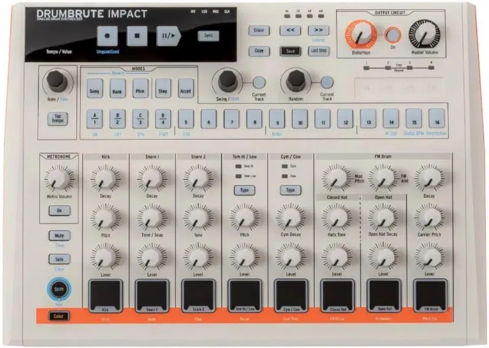 Ударна установка  Arturia DrumBrute Impact 1984 - analogowa maszyna perkusyjna Київ - фото 1