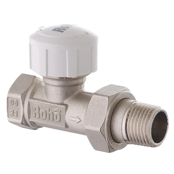 Кран радіаторний термостатичний Roho R5160-050 - 1/2"  прямий   ( RO0124 ) 20597 Харків