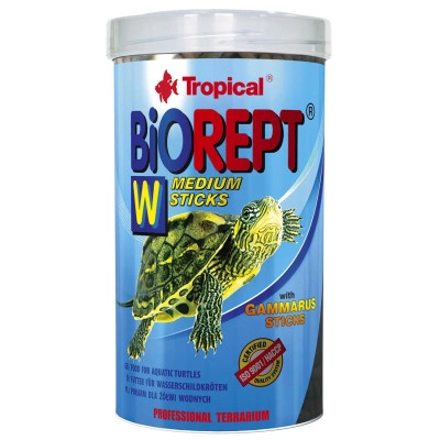 Корм для черепах Tropical Biorept W для земноводных и водных черепах 500 мл/150 г (5900469113653) Винница - изображение 1