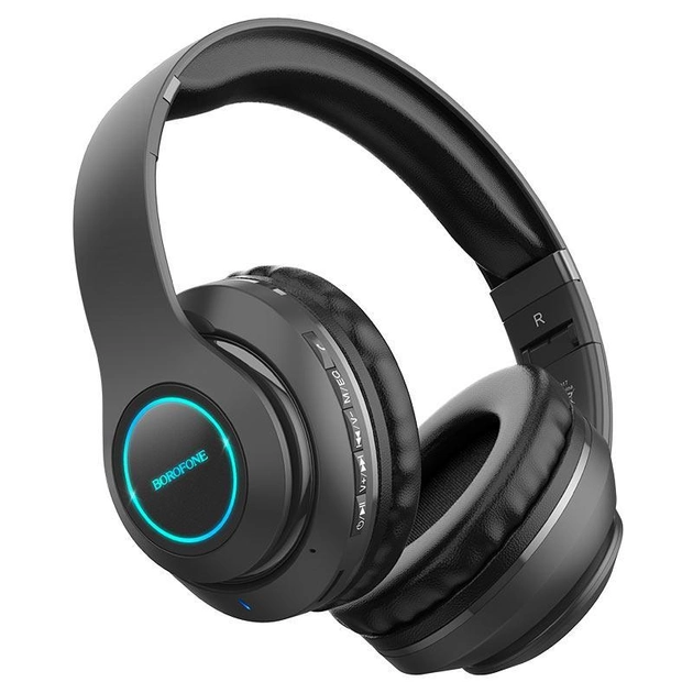 Наушники беспроводные Borofone BO17 Bluetooth V5.0 (Черный) Винница - изображение 1