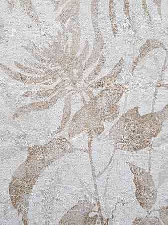 Шпалери вінілові на флізеліні AS creation Metropolitan stories By Time 0,53х10 листя гілки золотисті білі Київ