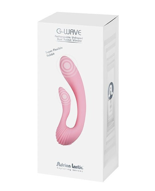 Вибратор для точки G фигурный Adrien lastic G-Wave розовый Sex Aura Киев - изображение 5