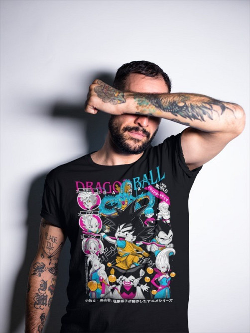 Футболка аниме Аниме Манга Джапанесе Перфект оверсайз (S/M/L) Черний AnimeJ0090 Днепр - изображение 2