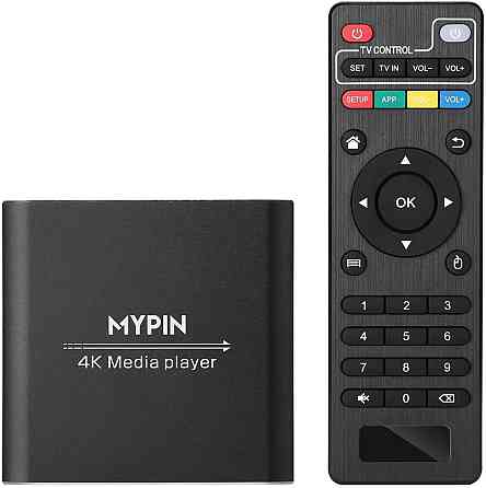 Медіаплеєр 4K цифровий MP4-плеєр MYPIN MP4 PPT MKV AVI з пультом і підтримкою HDMI/AV Дніпро