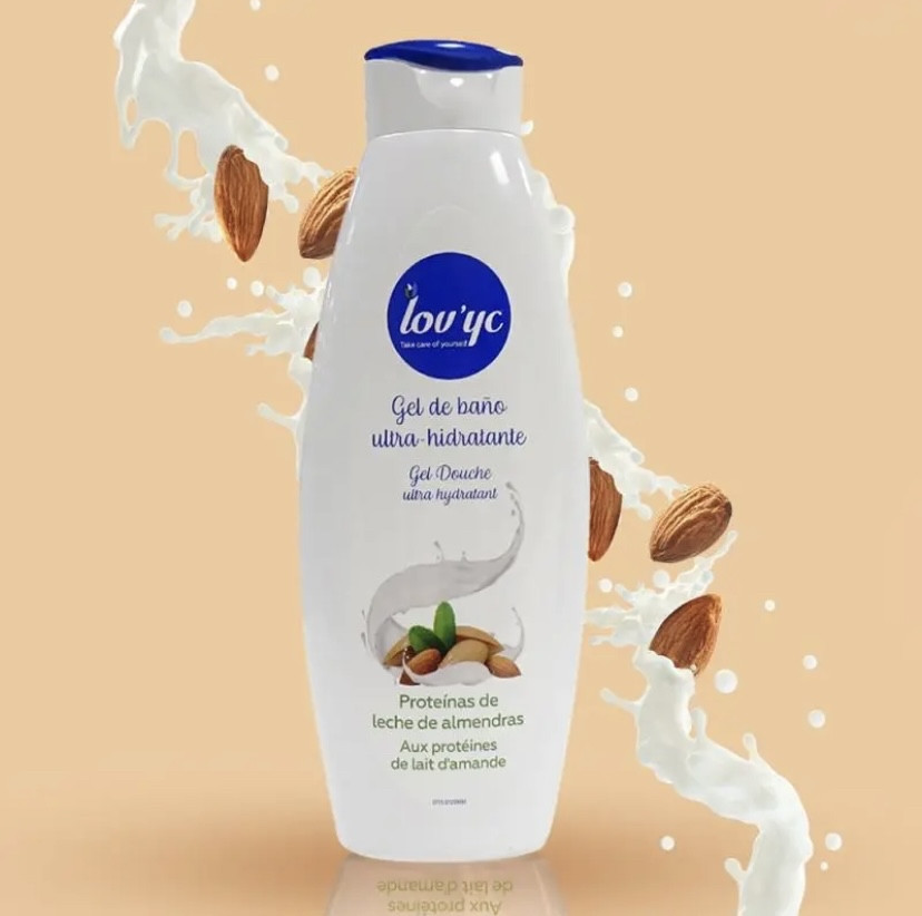 Гель для душу lov'yc 750 мл Almond Виноградів - фото 1