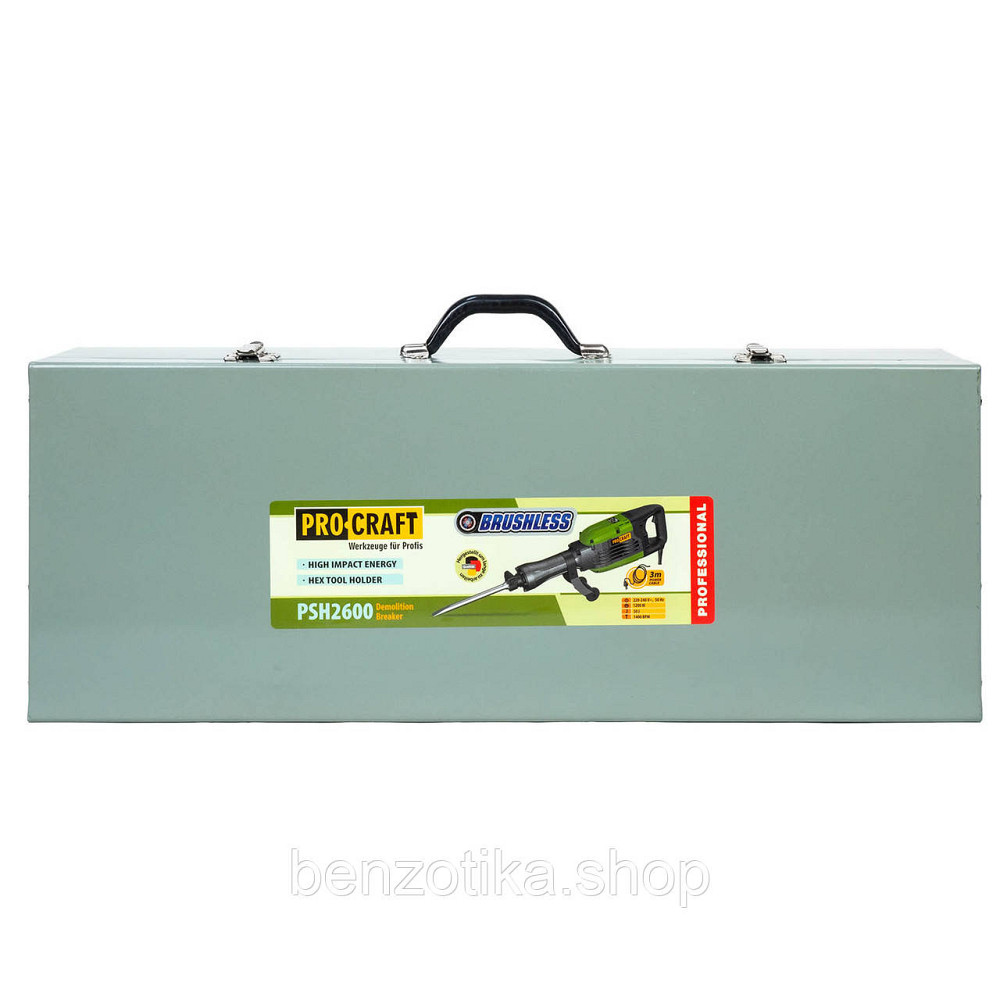 Безщітковий відбійний молоток Procraft PSH2600 Киев - изображение 7