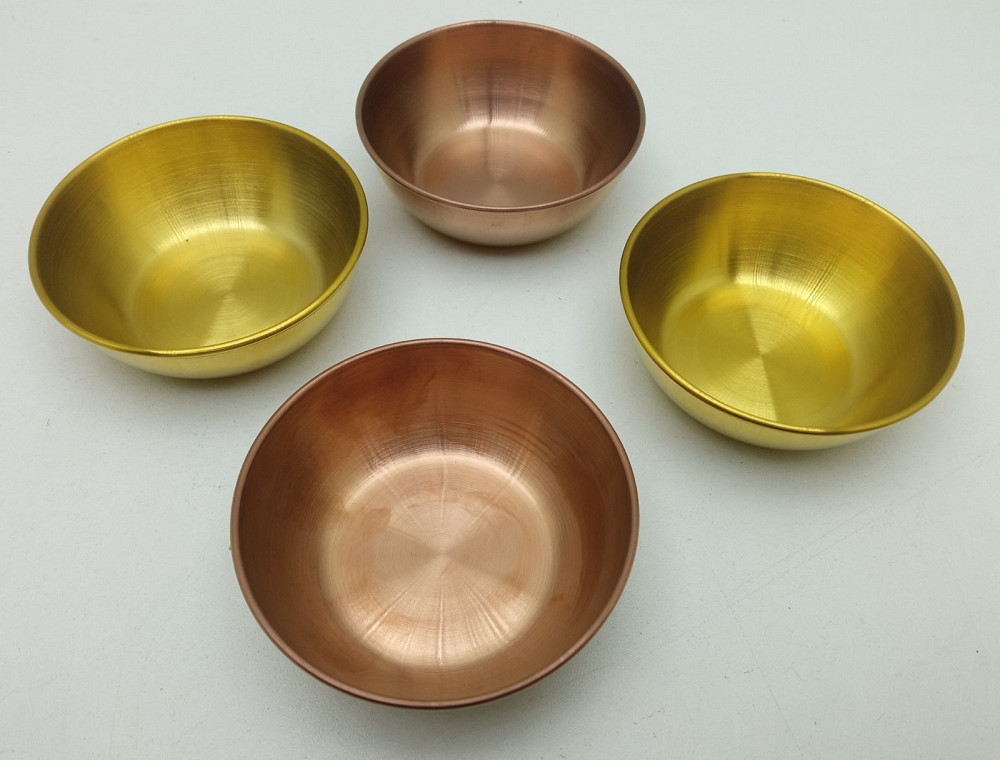 Металеві піалки 8см 4шт 17746 Луцк - изображение 1