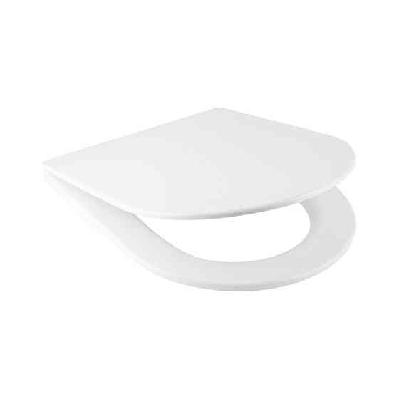 Сидіння для унітаза Qtap (Jay 520,640, Swan 520,640) з мікроліфтом Slim QT1699SC5176W Київ