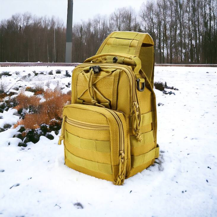 Мужская сумка кросс-боди, Мужская плечевая сумка слинг рюкзак слинг XQ-29 Львов - изображение 1