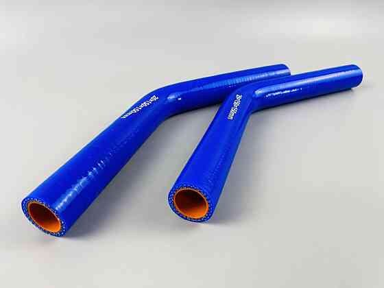 Патрубок силіконовий (150 мм х 150 мм) (135` — кут) (d=20 товщ = 4 мм) Мукачево