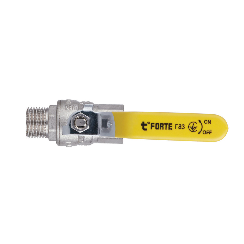 Кран кульовий Thermo Alliance Forte 1/2" ВН для газу (ручка) SF605G15 Київ - фото 8