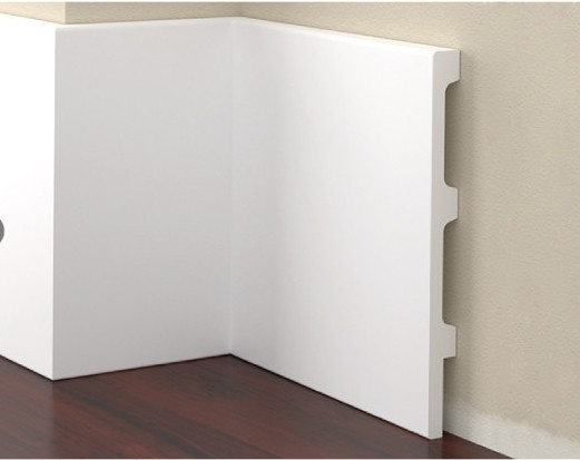 Плинтус под покраску из дюрополимера Элегант LPC - 39 (2.44  м.п.) 195х17мм Днепр - изображение 1