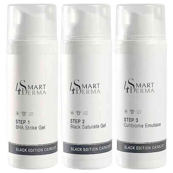 Smart4Derma Карбокситерапія для жирної та проблемної шкіри Black Edition Carboxy 10 процедур Дніпро