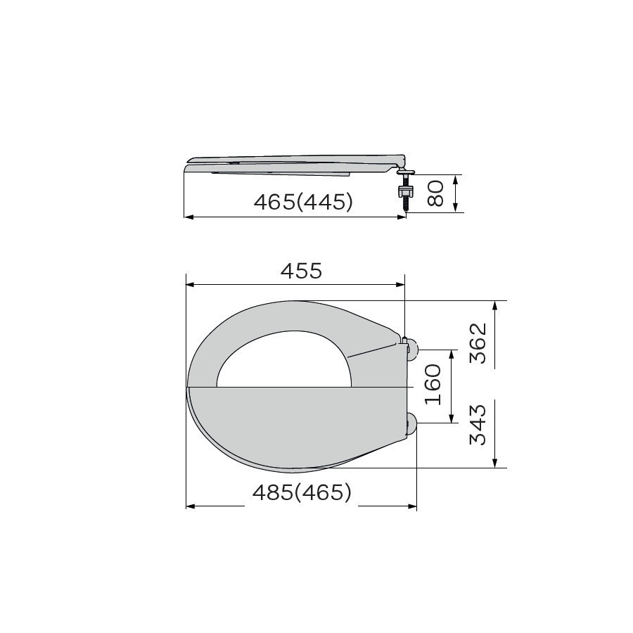 Сидіння унітазу з кришкою ZERIX TS-04   ( ZX5583 ) 35469 Харьков - изображение 2