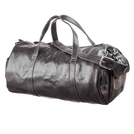 Сумка дорожная Grande Pelle 11048 кожаная Черная Киев