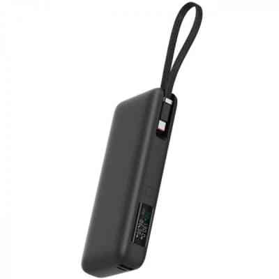 Батарея универсальная Acefast 20000mAh 130W PD, QC/3.0 USB-A+USB-C In/Out,build-in cable M22 Gray (6974316283904) Винница