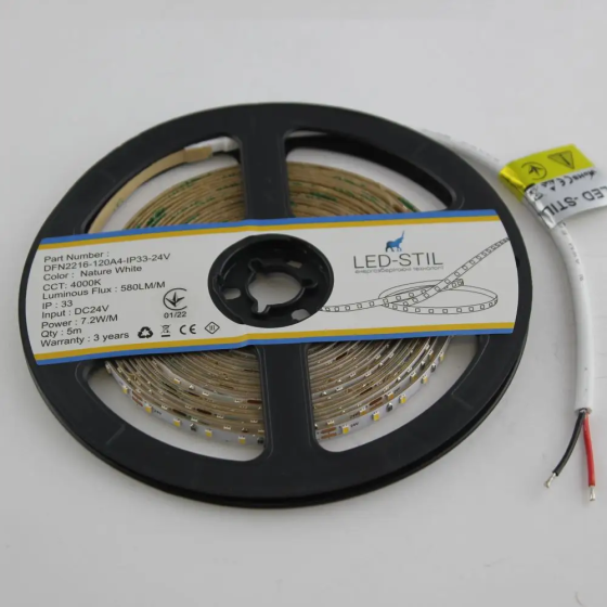 LED-STIL LED стрічка LED-STIL 4000K, 7,2 W, 2216, 120 шт, IP33, 24V, 600LM Коломия