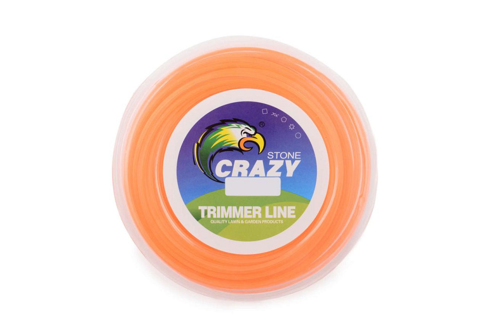 Леска мотокосы Ø2,4mm, 15 метров (квадратная, оранжевая) Мукачево - изображение 1