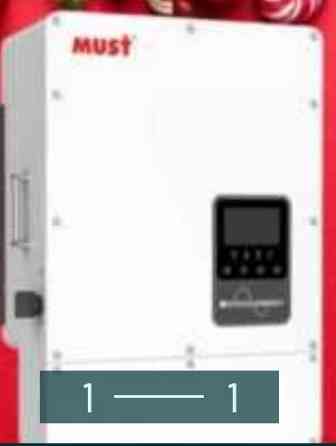 Інвертор Гібридний MUST PH11- 12KL3 — EU 48B 12 кВт. Київ