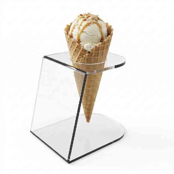 Підставка під морозиво EKOSTAR на 1 ріжок. Акрил 3 мм Київ