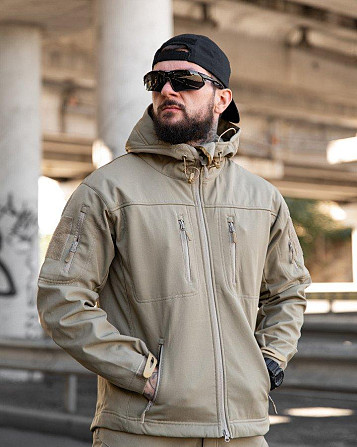 Міська тактична куртка MAXIMUS софтшел coyot ПП7989 Київ - фото 3