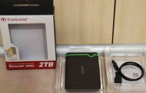 Жесткий диск Transcend StoreJet 25M3 2TB (TS2TSJ25M3) 2.5 USB 3.0 Київ