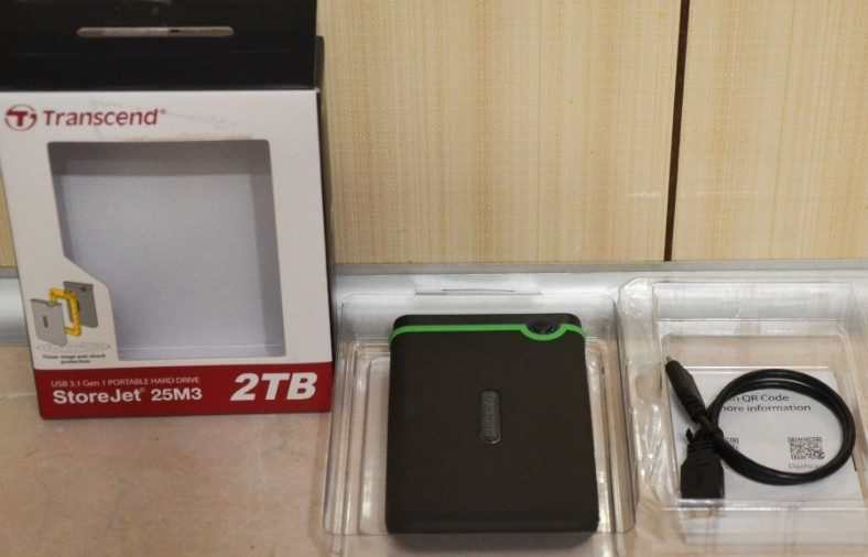 Жесткий диск Transcend StoreJet 25M3 2TB (TS2TSJ25M3) 2.5 USB 3.0 Київ - фото 2