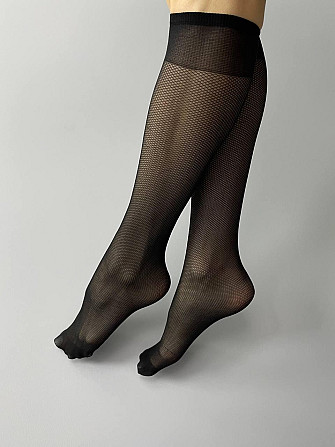 Гольфи жіночі Viva Fishnet 20 den 2 пари, беж, чорні Чернівці - фото 6