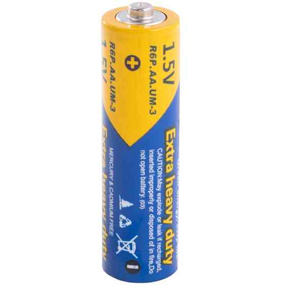 Батарейка AA/LR6, 1.5V, Extra heavy duty, PKCELL, 4pc/card Винница