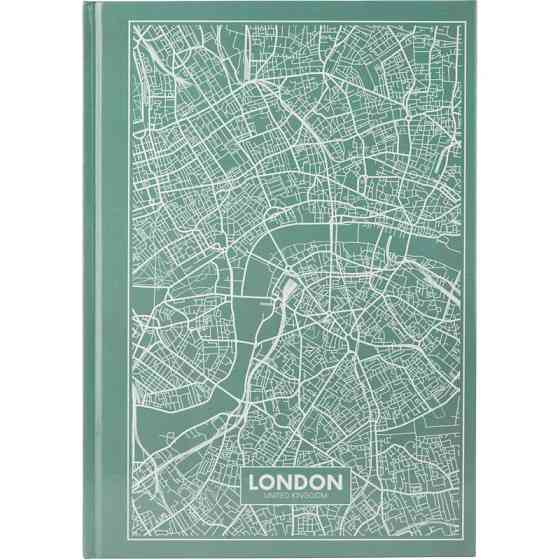 Зошит "Axent" А4 Maps London, 96арк., кліт., бірюзовий  8422-516-A, шт Київ