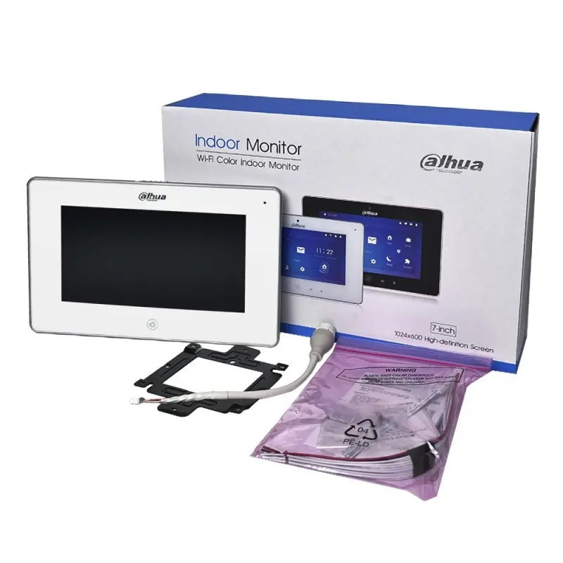 IP відеодомофон Dahua DHI-VTH5221DW-S2 Білий Харків - фото 5