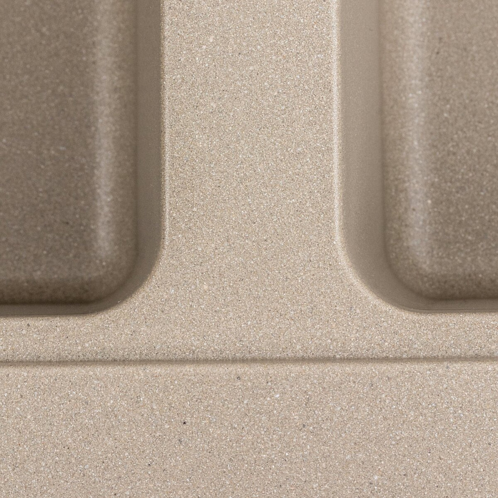 Гранітна мийка для кухні VALESO 7850 HARMONY матовий Титан Коломыя - изображение 7