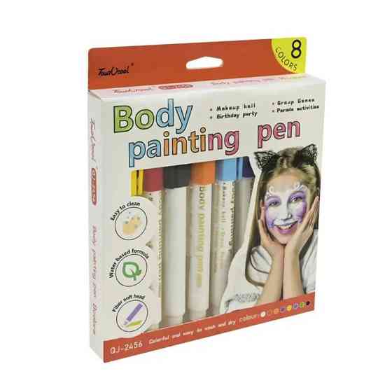 Дитячий набір аквагриму "Маркери" Cel-2502, 8 кольорів Вінниця