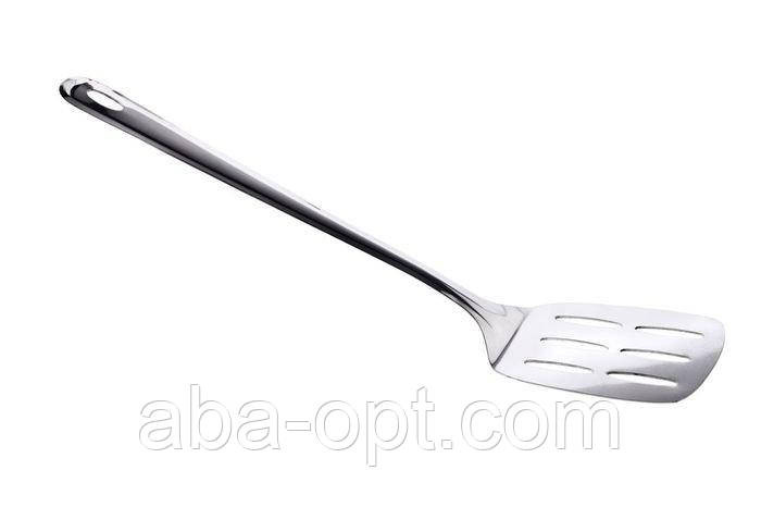 Лопатка з прорізами з нержавіючої сталі L 320 мм (шт) Одеса - фото 1