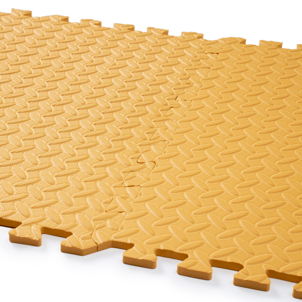 Мат пазл коврик для тренировок WCG EVA 60х60х1 см - 6 частей Оранжевый Киев - изображение 7