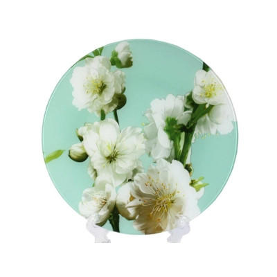 Блюдо Interos 30 см Яблоня бірюза 77578 (ИТ-S3012/R067) Вінниця - фото 1