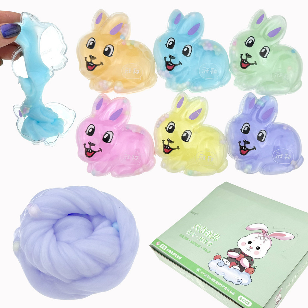 Игрушка слайм для детей Заяц 24 шт Киев - изображение 1