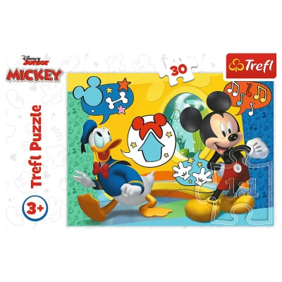 Пазл Trefl Mickey&friends Микки Маус и веселый дом 30 элементов (5900511182897) Винница - изображение 3