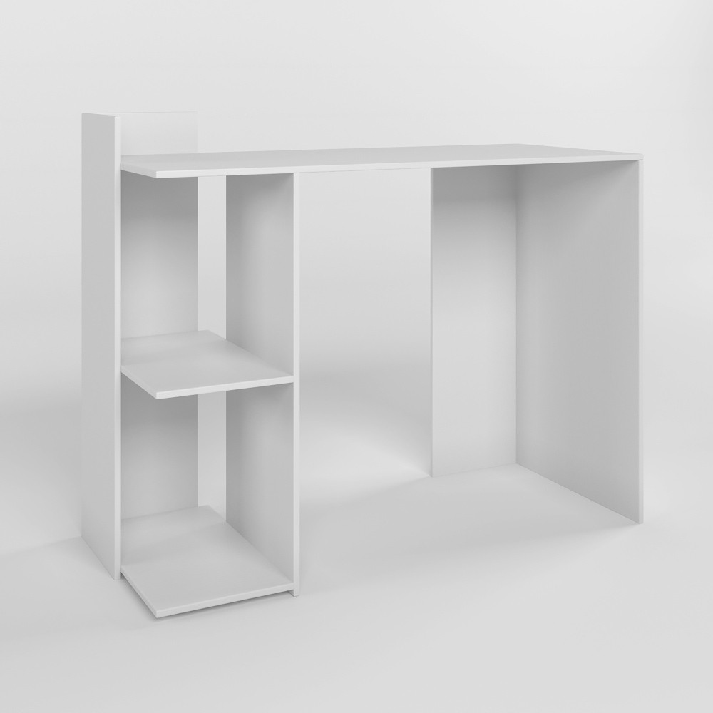 Cтіл комп'ютерний з 2 полицями М-ЗОН Джеко 1200/12 Німфея Альба (MZN-031019) Львів - фото 2